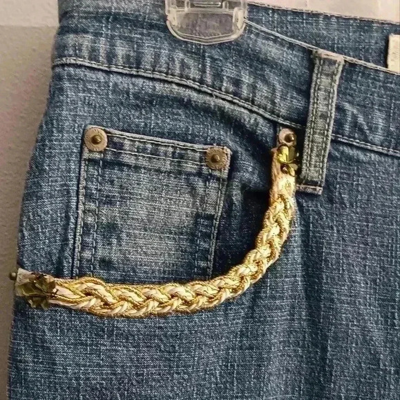 Mountain Lake Vintage Relaxed Fit Straight Leg Jeans 10 - Picture 7 of 7